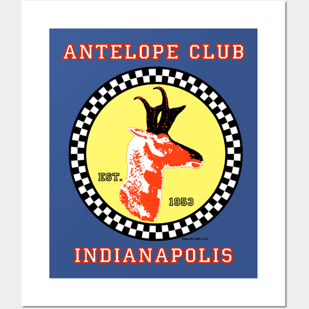 Antelope Club, Indianapolis w/Bar Lope Wall Art by EssexArt_ABC